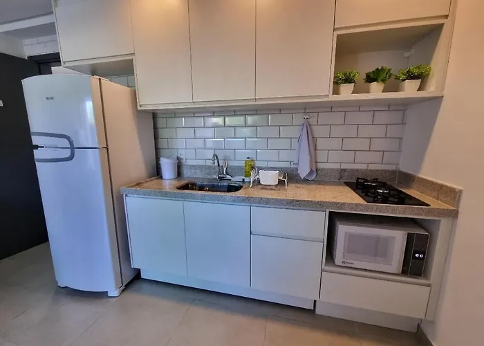 Porto Malé 01 - Flat com excelente localização e piscina privativa